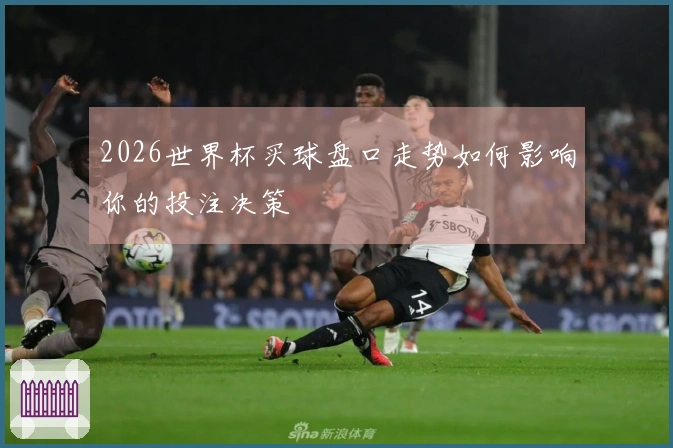 2026世界杯买球盘口走势如何影响你的投注决策